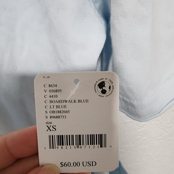 Free People Movement Hot Shot Tee Romper Light Blue Size XS Oversized Comfy - Picture 6 of 9